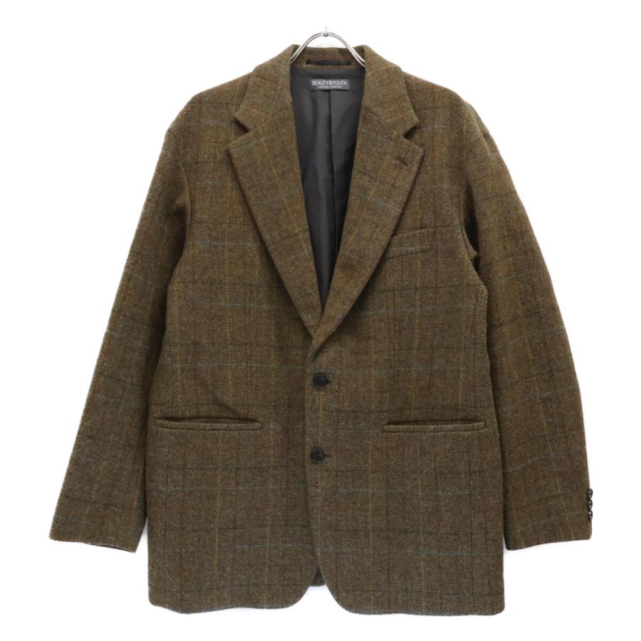 お値下 美品 ユナイテッドアローズ ツイード ジャケットUNITEDARROWS B＆Y U-ARROWS ビューティーアンドユース ユナイテッドアローズ 美品