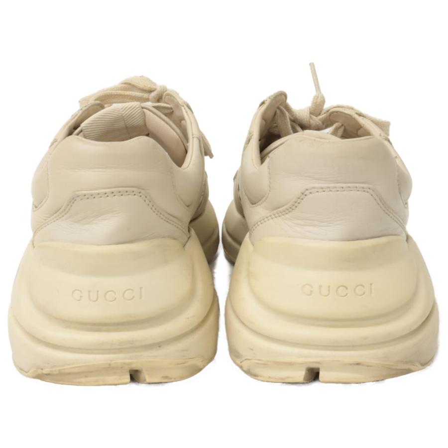GUCCI（グッチ） 500877 ライトン ロゴ レザー スニーカー シューズ 6