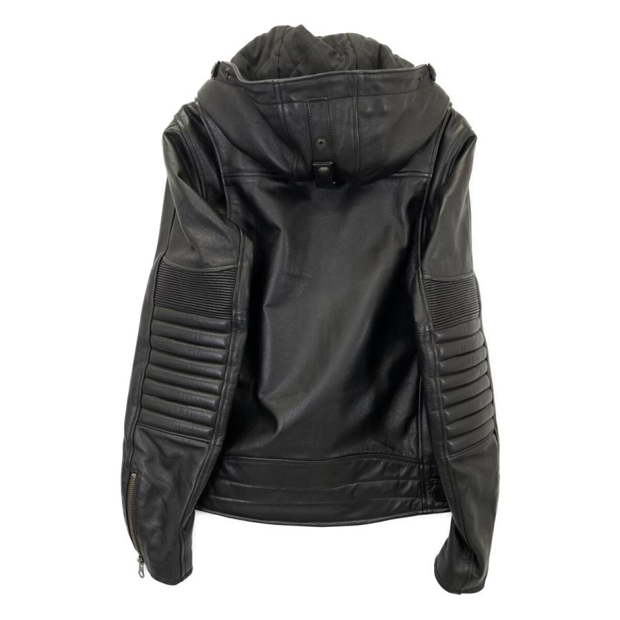 KADOYA カドヤ ブラック MR-LOADED レザーフーデッドジャケット M