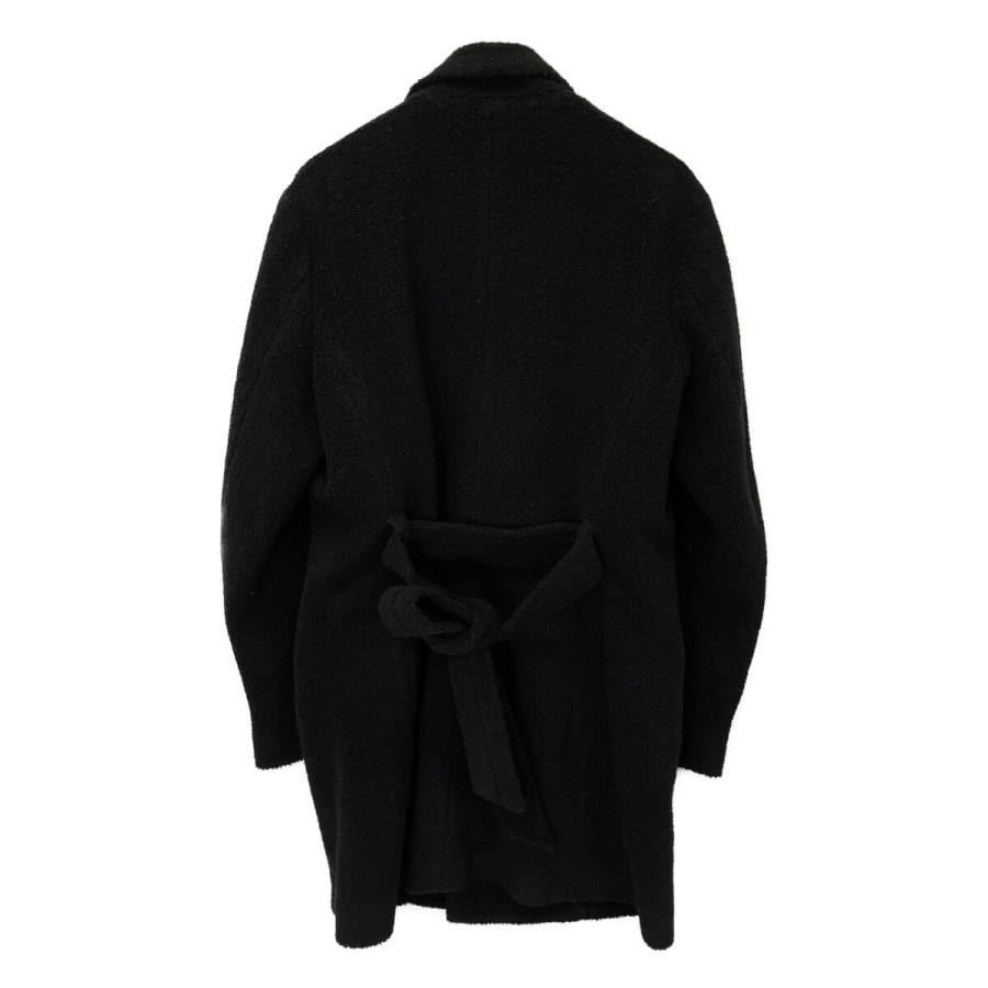 J6174 美品 ウノピゥウノウグァーレトレ ボアチェスターコート ブラウン Ⅳ 