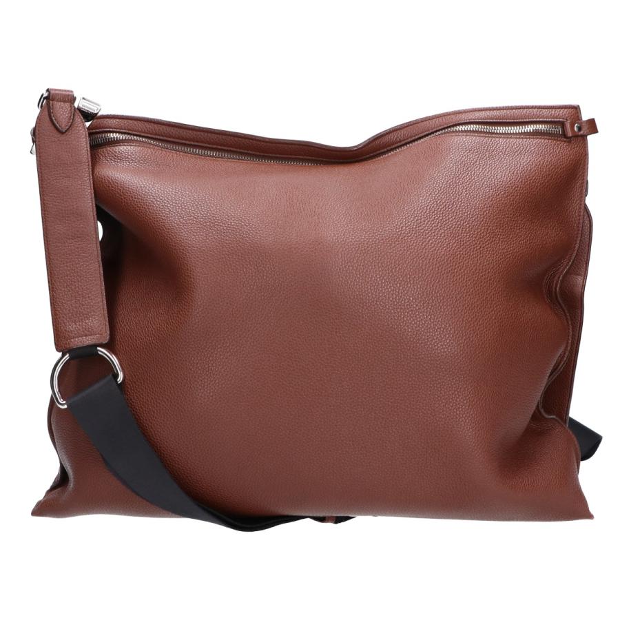 JIL SANDER（ジルサンダー） レザー ショルダーバッグ ブラウン