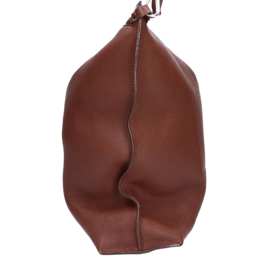 JIL SANDER（ジルサンダー） レザー ショルダーバッグ ブラウン