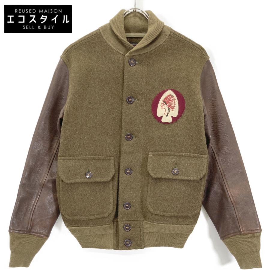 RRL ブラウン カジュアルスタジャン Sサイズ RRL ブラウン カジュアルスタジャン Sサイズ - メルカリ