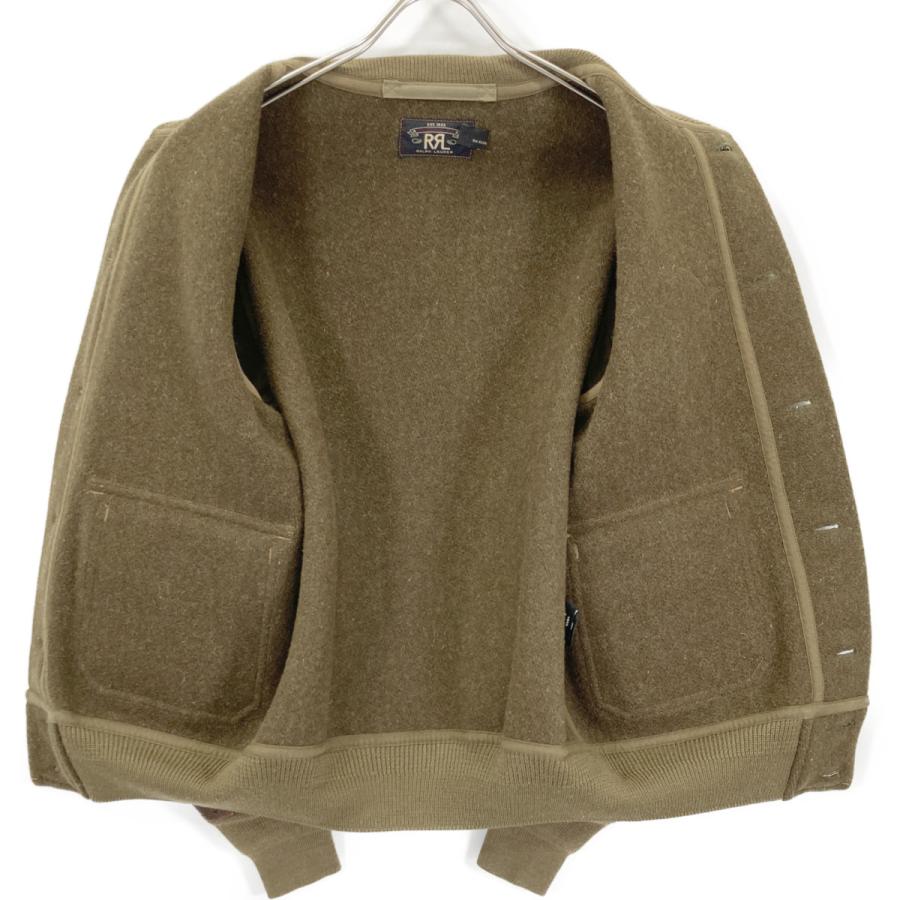 RRL ダブルアールエル カーキ×ブラウン系 インディアン ワッペン