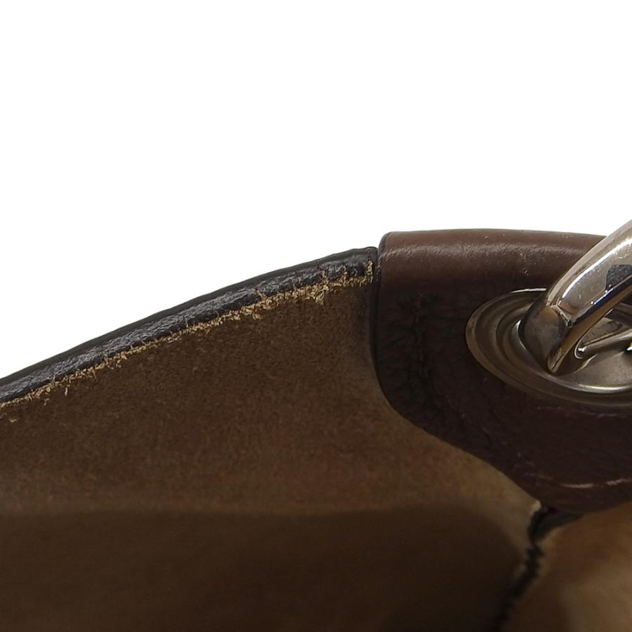 美品 Daniel＆Bob ダニエル＆ボブ シュリンクレザー ミニクロドーロ