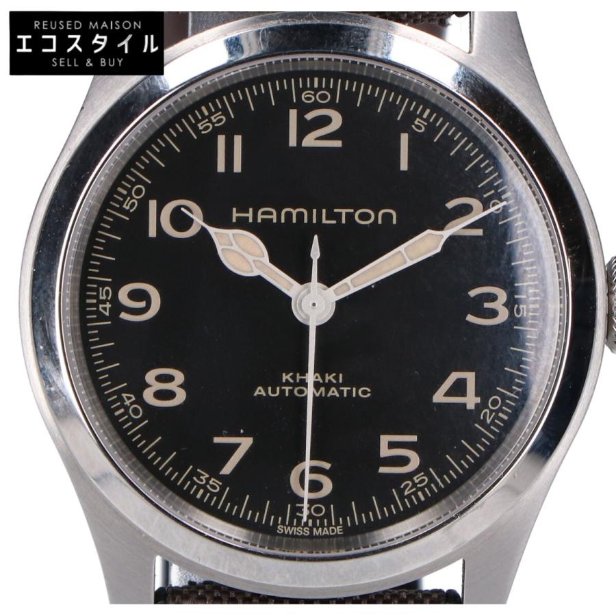 ハミルトン H704050 カーキフィールド マーフ 自動巻き ケース・保証書付 HAMILTON（ハミルトン） 美品/ H704050 カーキ フィールド Murph