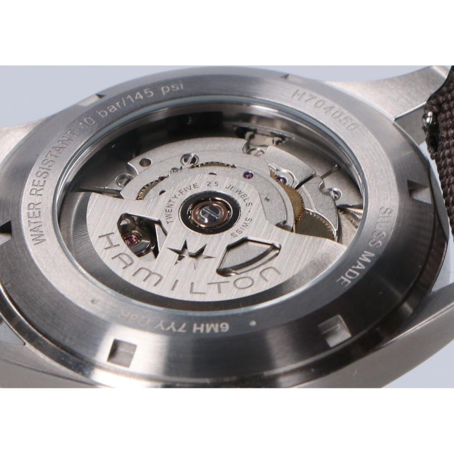 HAMILTON（ハミルトン） 美品/ H704050 カーキ フィールド Murph