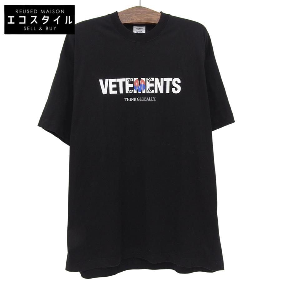VETEMENTS ヴェトモン South Korea Flag Logo Tee トップス メンズ 