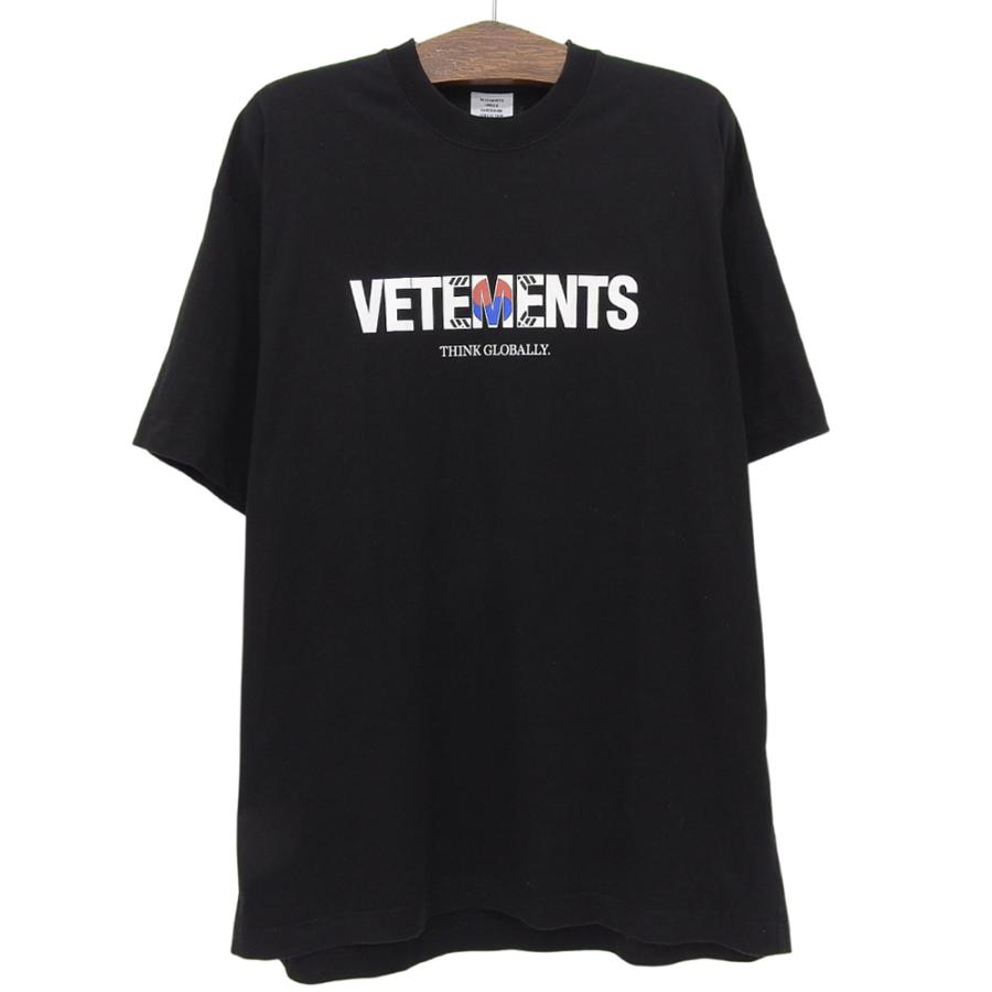 VETEMENTS ヴェトモン South Korea Flag Logo Tee トップス メンズ