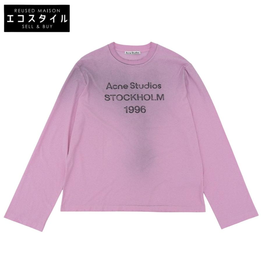 Acne Studios ロングスリーブTシャツ 1996 ピンク 新品同様 ACNE STUDIOS アクネ ストゥディオズ STOCKHOLM 1996