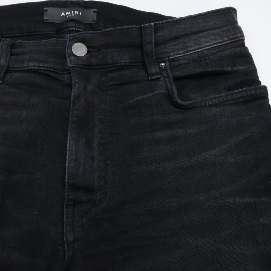 AMIRI アミリ ブラック スキニー ダメージ加工 ジーンズ 32 ボトムス