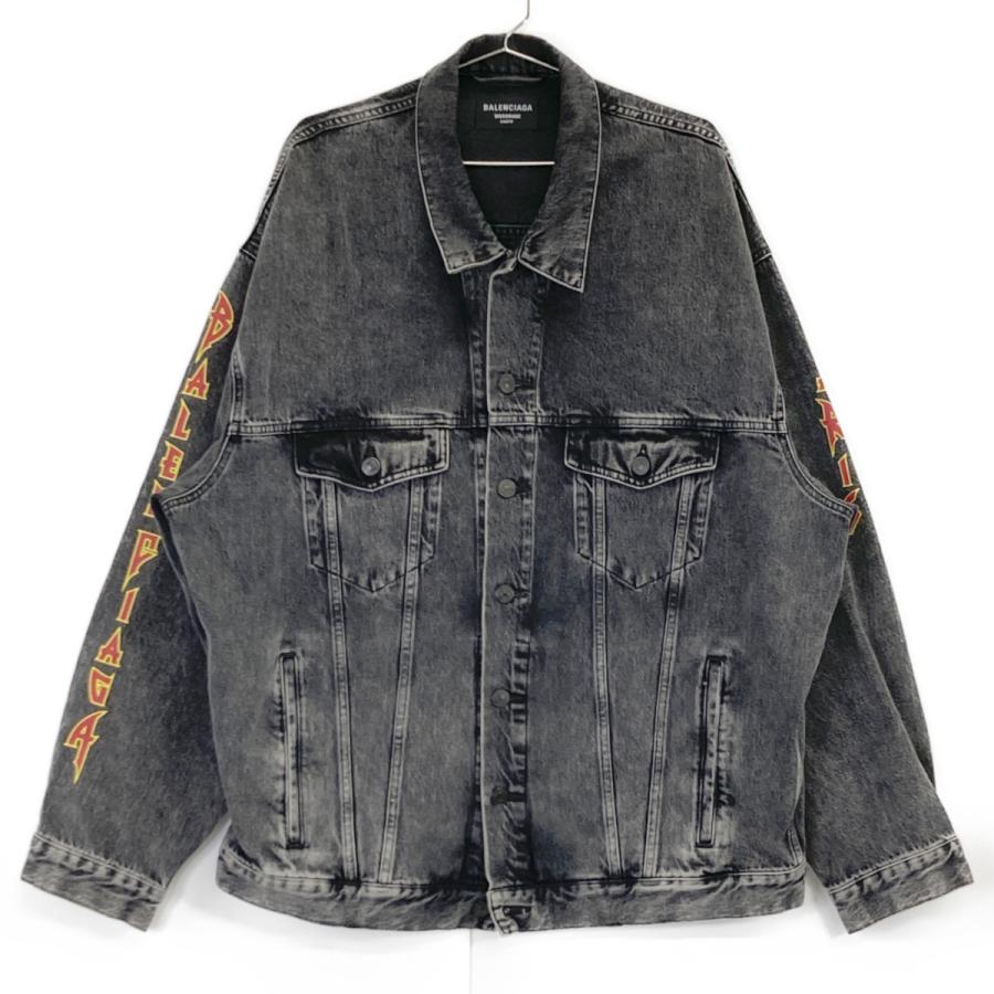 BALENCIAGA（バレンシアガ） ブラック 21年製 694504 メタルロゴ