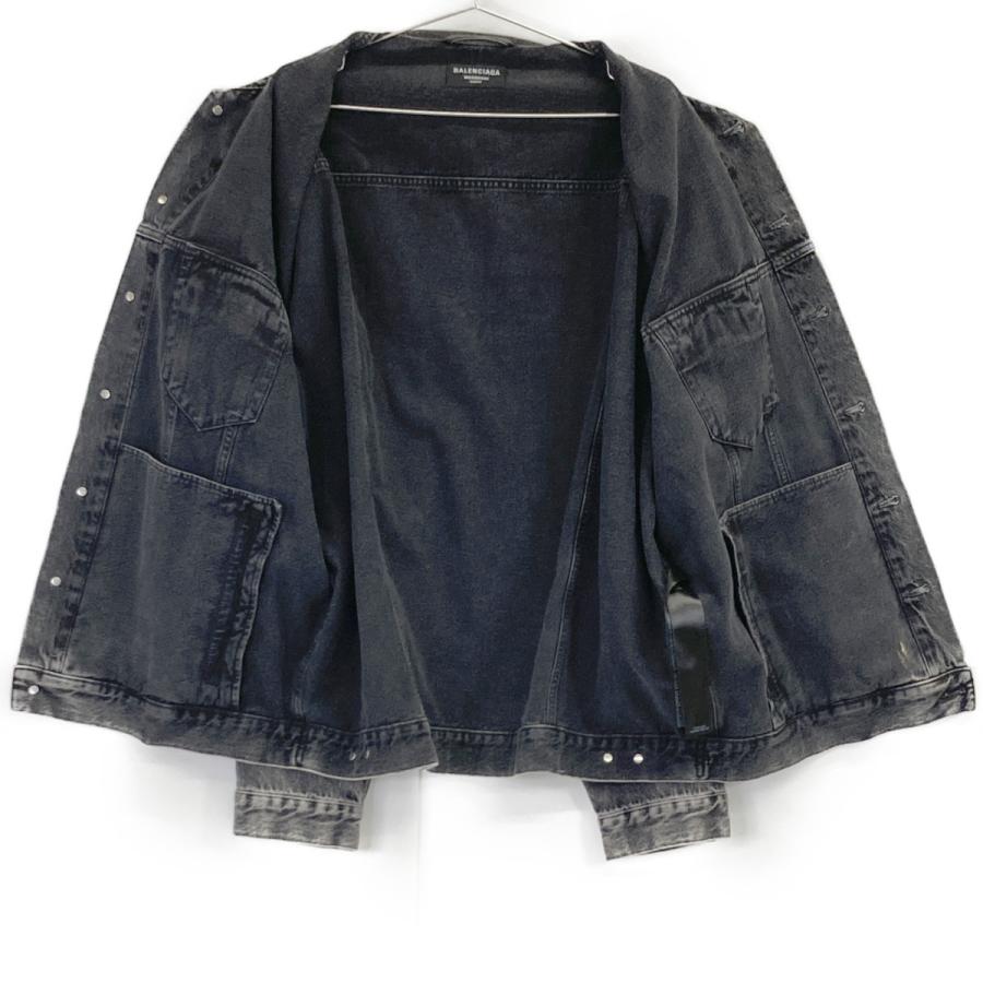 BALENCIAGA（バレンシアガ） ブラック 21年製 694504 メタルロゴ