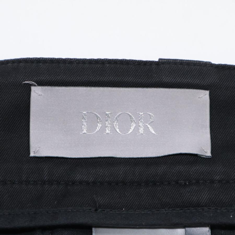 DIOR ディオール ブラック 013C122A3866 ストレッチコットンギャバジン