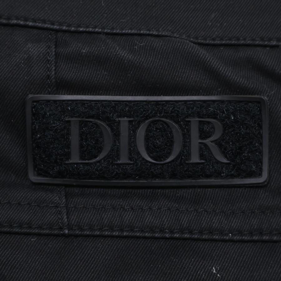 DIOR ディオール ブラック 013C122A3866 ストレッチコットンギャバジン