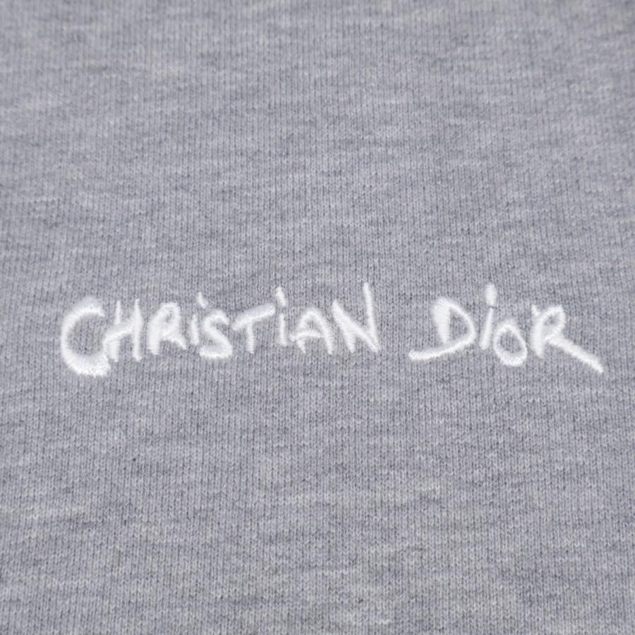 美品 国内正規 DIOR ディオール 443J670A0531 ロゴ刺繍 スウェット