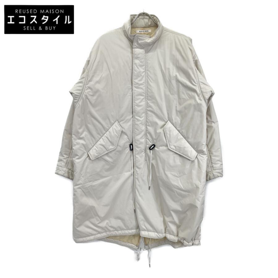 SEVEN BY SEVEN セブン バイ セブン コート Ｓ アイボリー メンズ SEVEN BY セブン バイ アーバンリサーチ別注 アイボリー 中綿入り