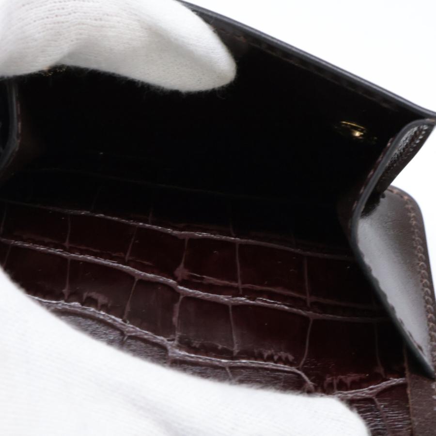 美品 WILDSWANS ワイルドスワンズ ENO/CRC(SD)/CH イーノ クロコダイル