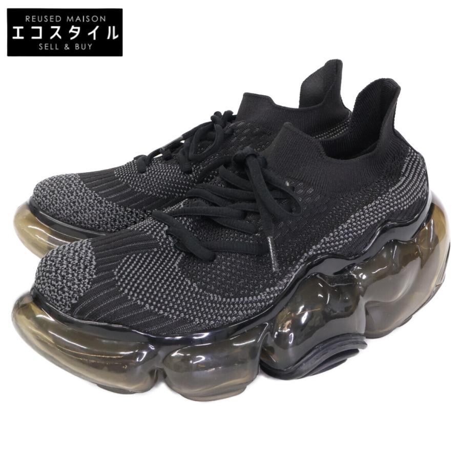 グラウンズ MOOPIE 厚底 黒 スニーカー 24cm グラウンズ MOOPIE 厚底 黒 スニーカー 24cm MOOPIE - BLACK / BLACK