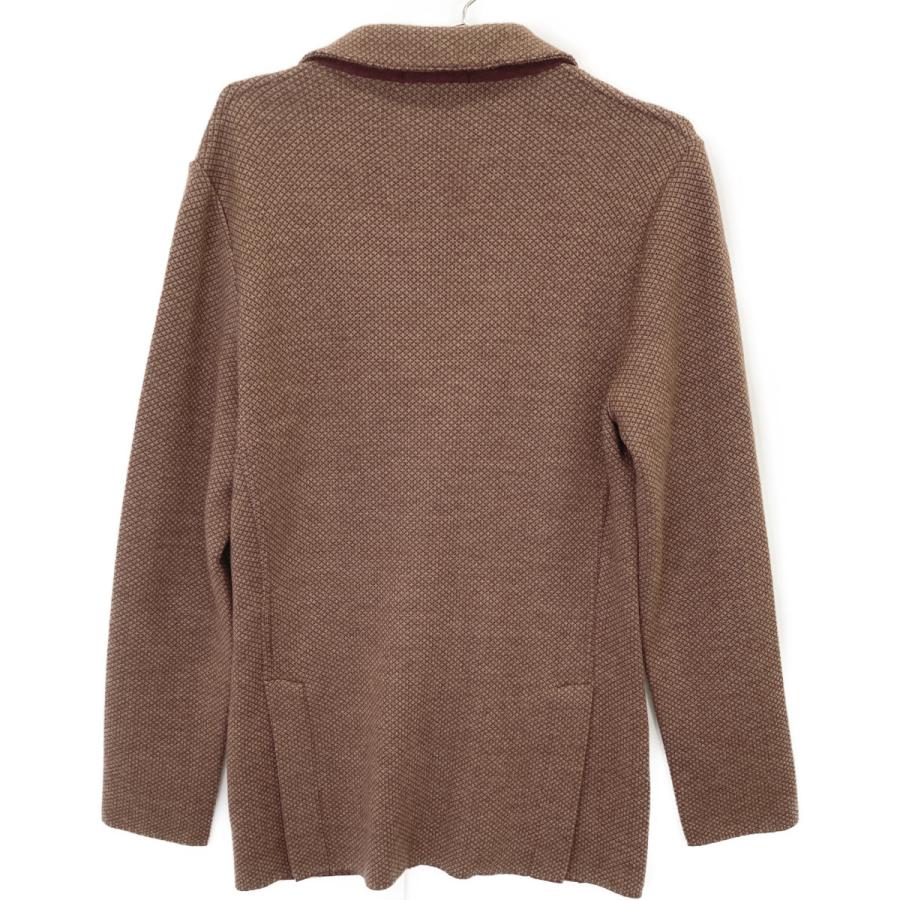 LARDINI（ラルディーニ） エンジ JQLJM56 ウールミラノリブソリッド2B