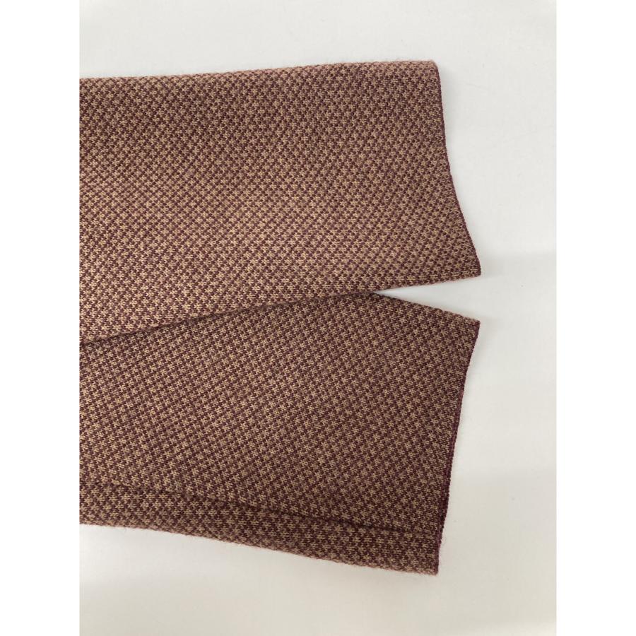 LARDINI（ラルディーニ） エンジ JQLJM56 ウールミラノリブソリッド2B