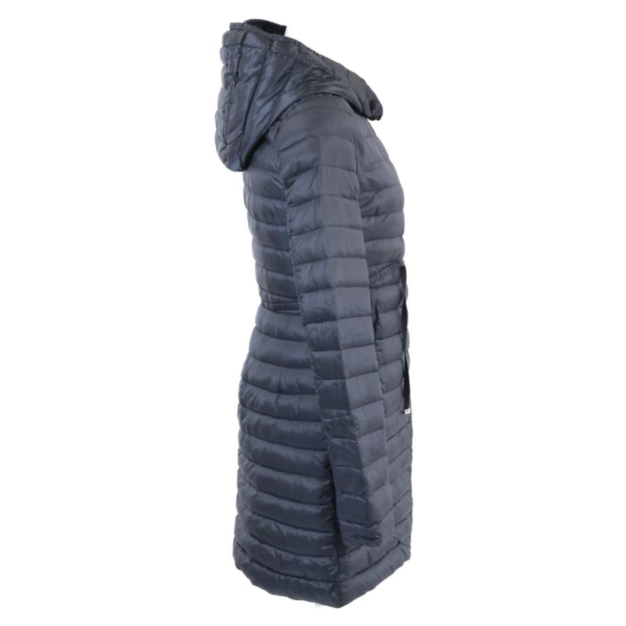 【美品】MONCLER ダウンコート BARBEL フーディー ネイビー 2 MONCLER（モンクレール） 美品 BARBEL ダウンコート 00 ネイビー