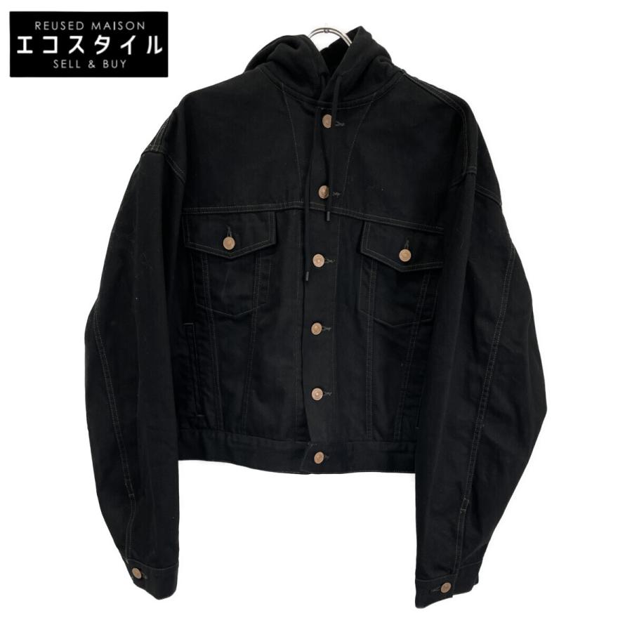 BALENCIAGA（バレンシアガ） ブラック 20年製 657630 フーディデニム