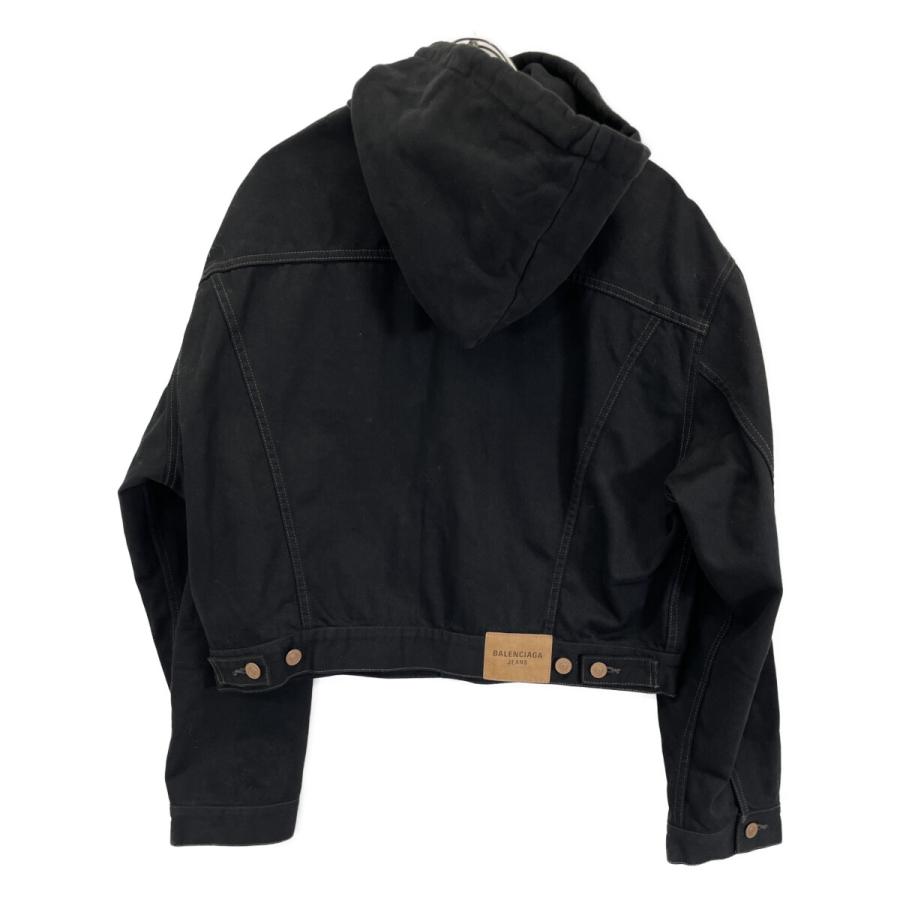 BALENCIAGA（バレンシアガ） ブラック 20年製 657630 フーディデニム