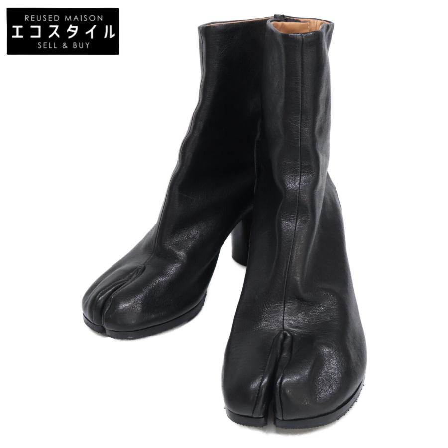 新品未使用　メゾンマルジェラ　22 足袋ブーツ　37 レインブーツ　マルジェラ 美品/ Maison Margiela メゾンマルジェラ 22 ナッパ シリンバーヒール