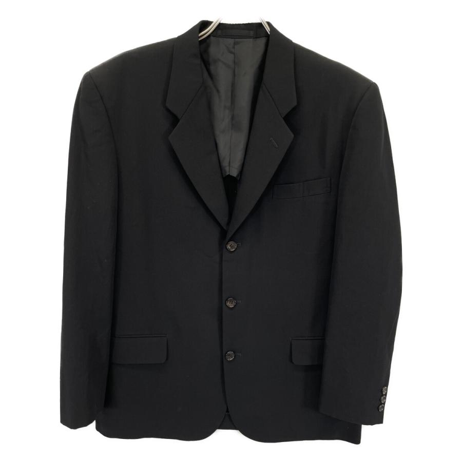 b*r様 【田中オム】COMMEdesGARCONSHOMME テーラードジャケ COMMEdesGARCONS HOMME コムデギャルソンオム ブラック 99年製 HJ