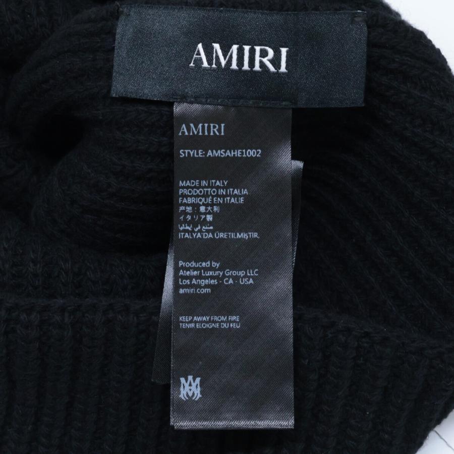 新品/ AMIRI アミリ AMSAHE1002 MA BEANIE MAロゴ ビーニー/ 帽子 UNI