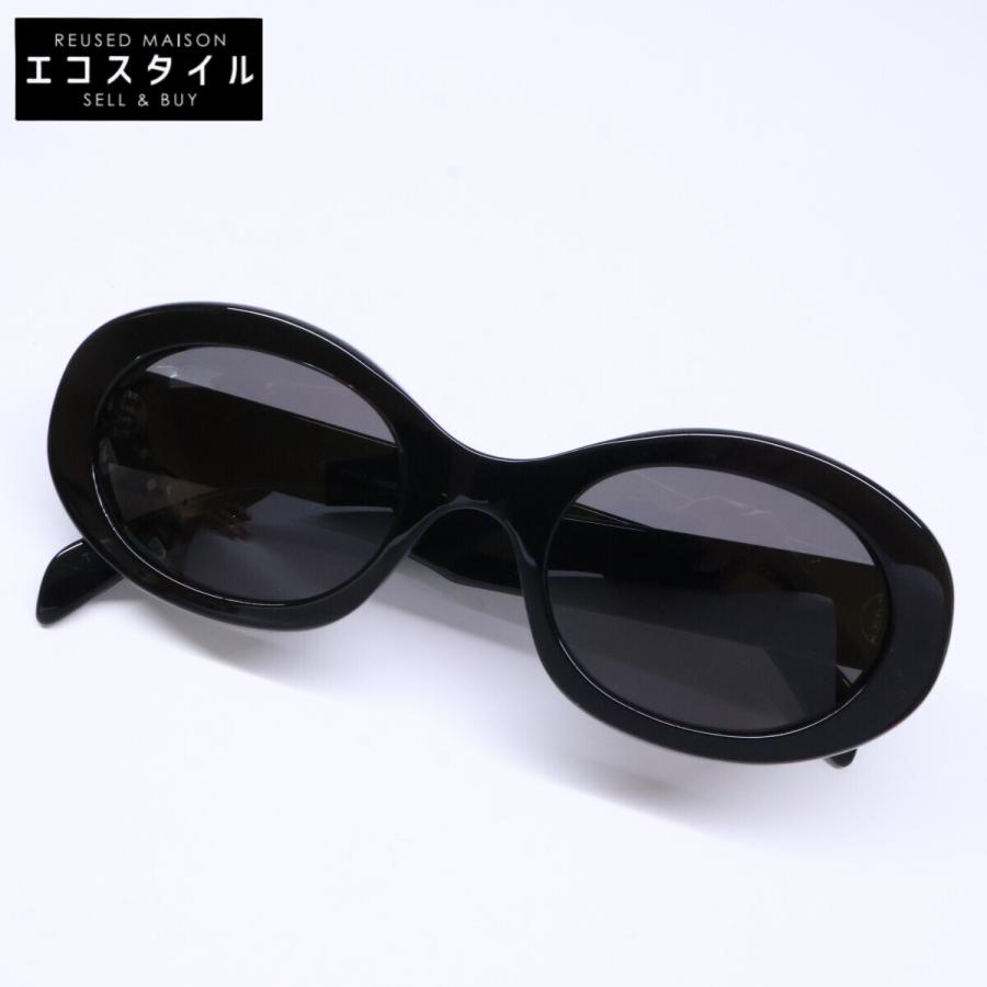 CELINE（セリーヌ） 美品 CL40194U 01A トリオンフ オーバル