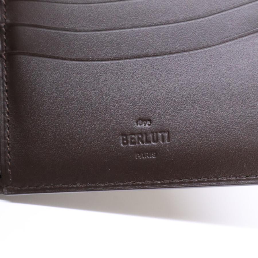 新品未使用 berluti ベルルッティ マコレ スクリットレザー コンパクト