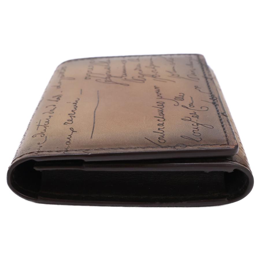 新品未使用 berluti ベルルッティ インブイア スクリットレザー