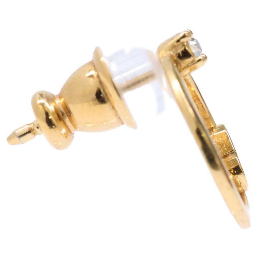 Christian Dior クリスチャンディオール CDモチーフ ラインストーン