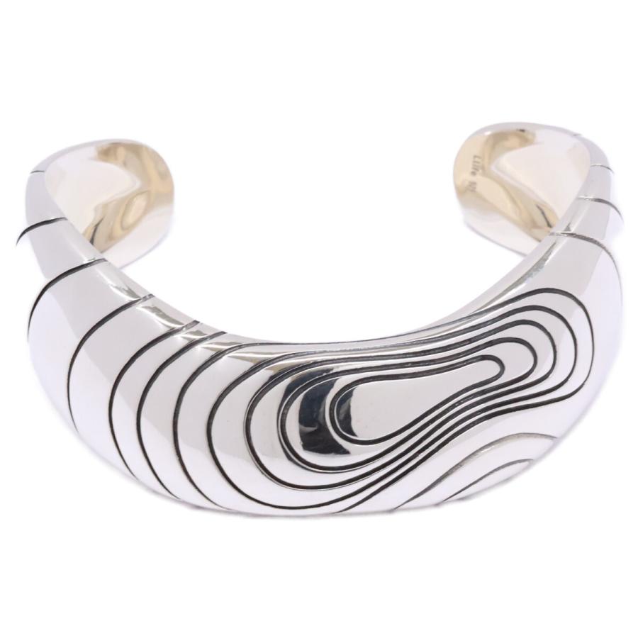 宵*月様 Llife FLAQUE BRACELET ブレスレット　シルバー92 新品同様 LIDNM リドム Llife ライフ 925 FLAQUE バングル シルバー