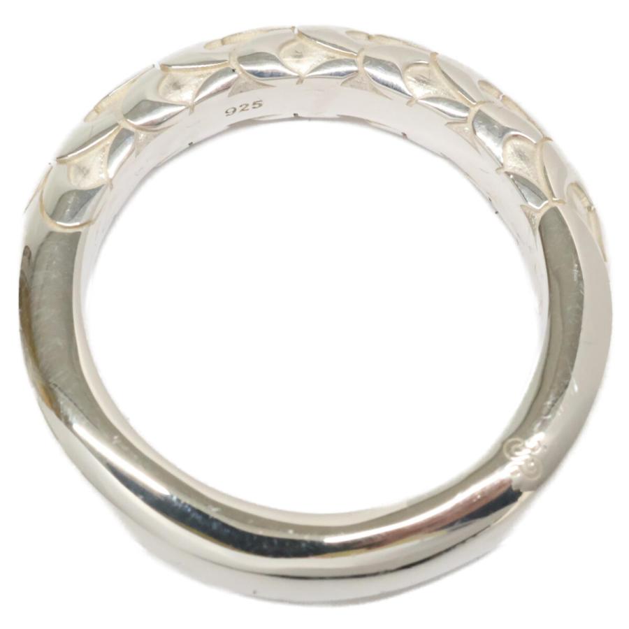 美品 h'eres ヒアーズ 925 UROCO PATTERN RING ウロコパターン リング