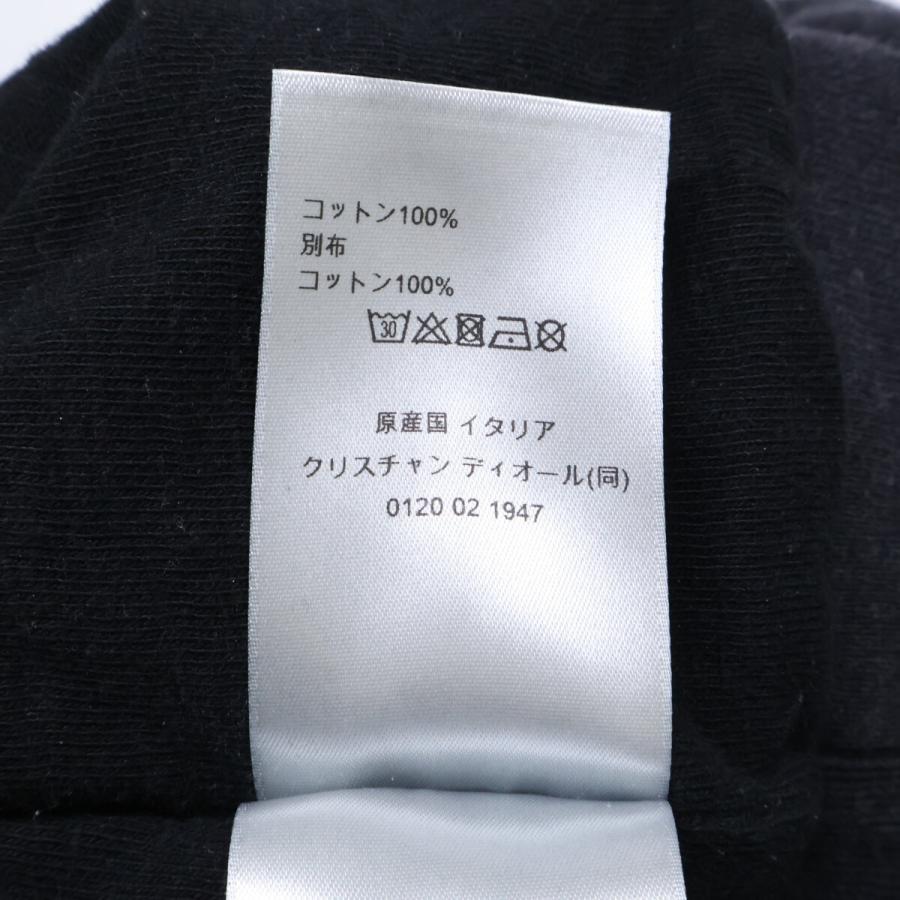 国内正規/  DIOR ディオール 343J691A0878 ダメージ加工 プルオーバー パーカー/ トップス XL ブラック メンズの画像