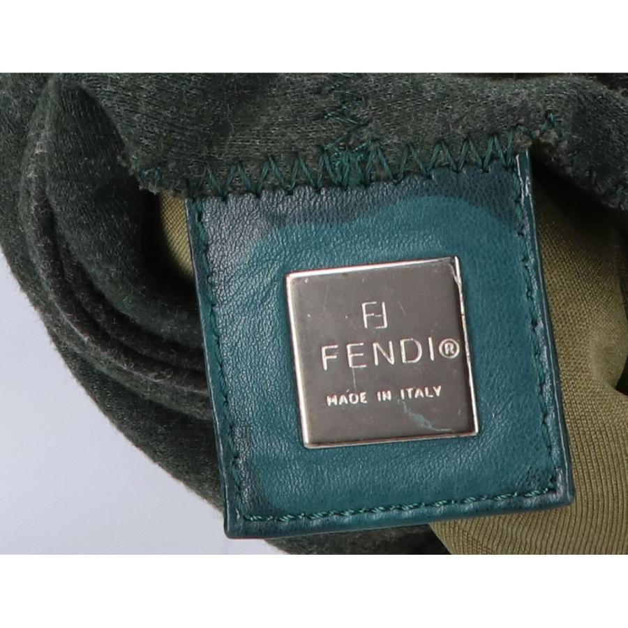 FENDI（フェンディ） ジャージー マンマバケット ショルダーバッグ