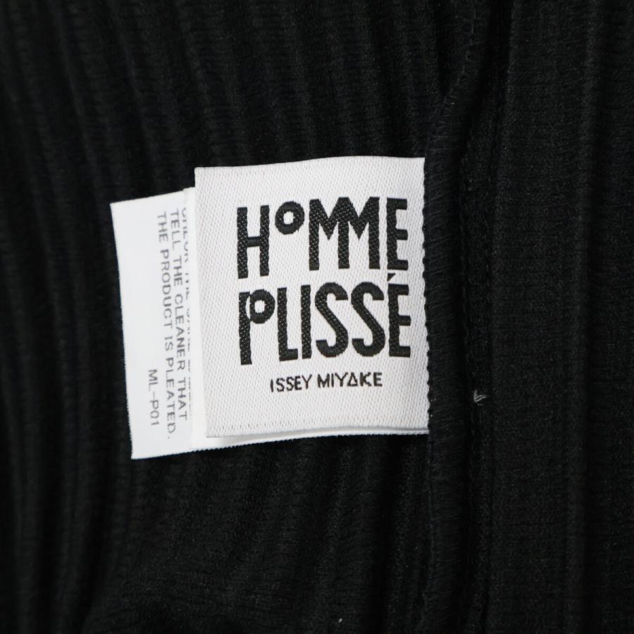 HOMME PLISSE ISSEY MIYAKE オムプリッセ イッセイミヤケ ブラック