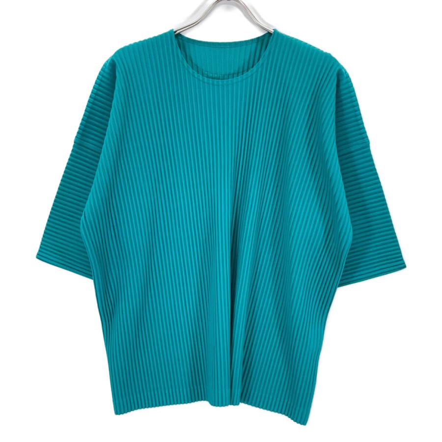 HOMME PLISSE オムプリッセ オムプリ トップス 長袖 水色 HOMME PLISSE ISSEY MIYAKE オムプリッセ イッセイミヤケ ブルー