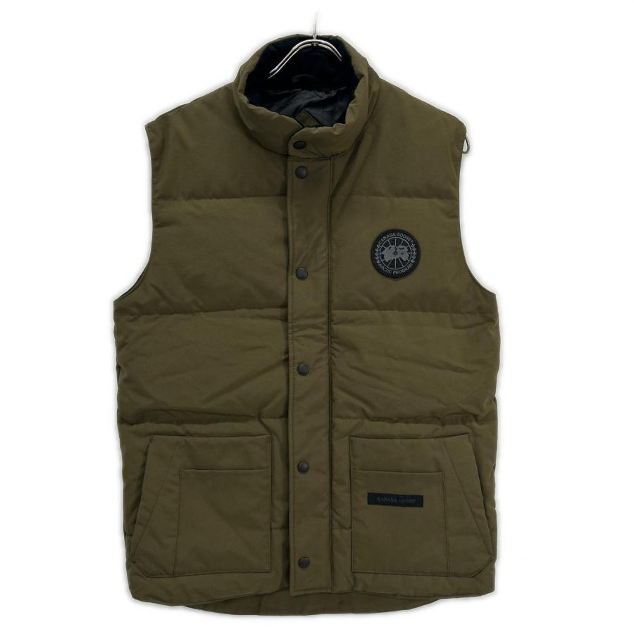  カナダグース ダウンベスト オリーブ カーキ CANADA GOOSE（カナダグース） ミリタリーグリーン 4154MB フリー