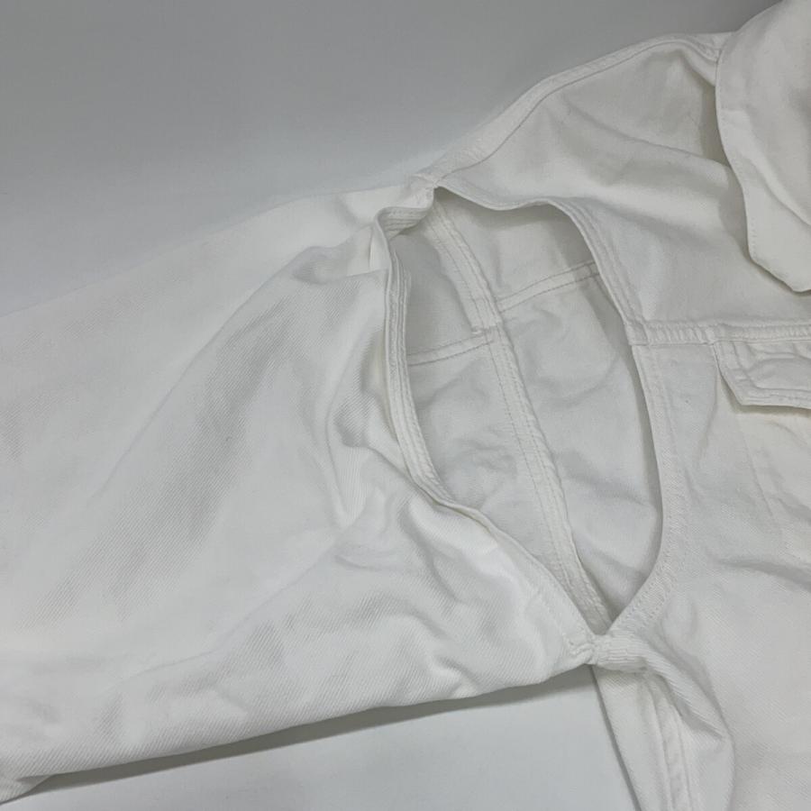 MM6 エムエムシックス 19年製 ホワイト S32AM0297 OPEN SLEEVE DENIM