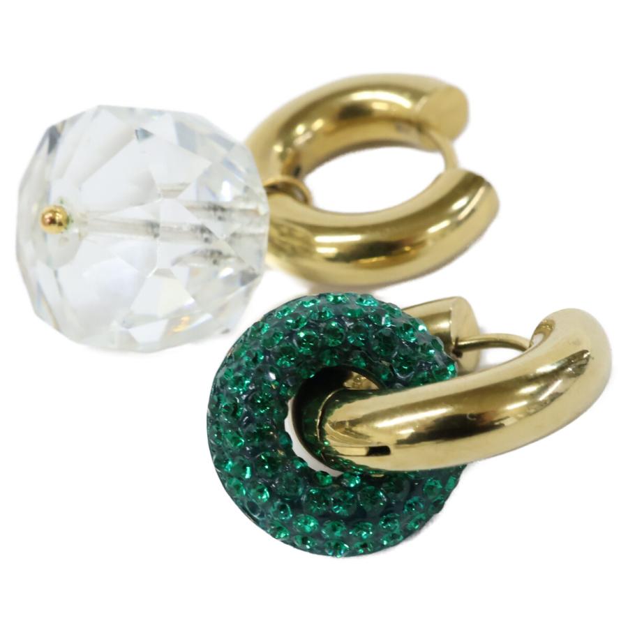 TIMELESS PEARLY タイムレスパーリー デザイン フープ ピアス