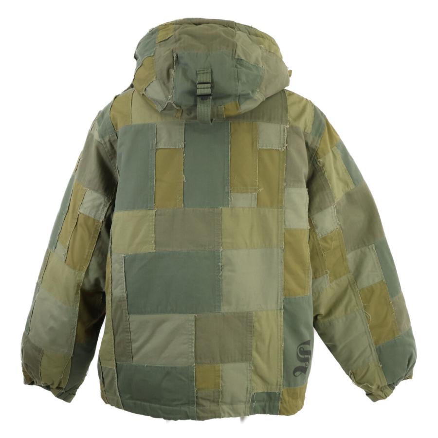THE UNION ダウンジャケット◇サイズXL◇motiveシュプリーム Supreme（シュプリーム） 美品/ x JUNYA WATANABE MAN パッチワーク