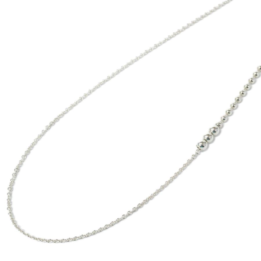 TIFFANY&Co.（ティファニー） 新品同様 AG925 ミックスビーズ チェーン