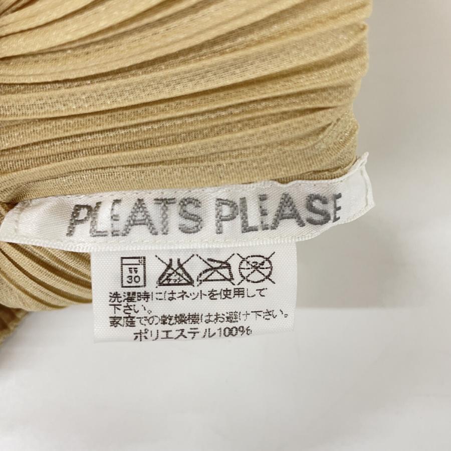 PLEATS PLEASE プリーツプリーズ ベージュ PP05-JK007 ボトルネック