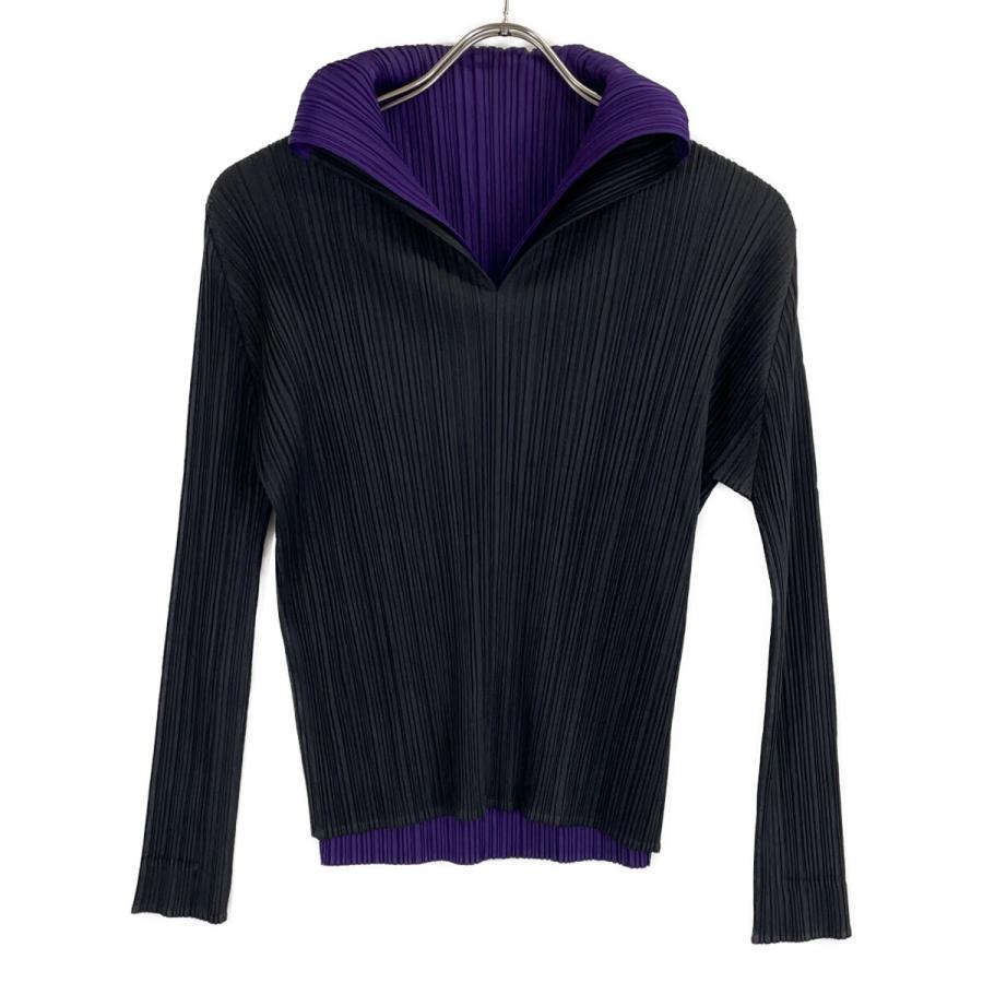 PLEATS PLEASE プリーツプリーズ ブラック/パープル PP93-JK594