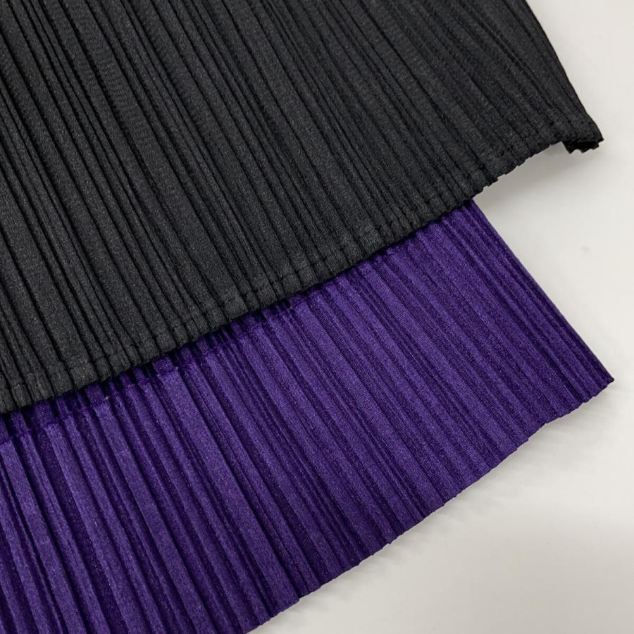 PLEATS PLEASE プリーツプリーズ ブラック/パープル PP93-JK594