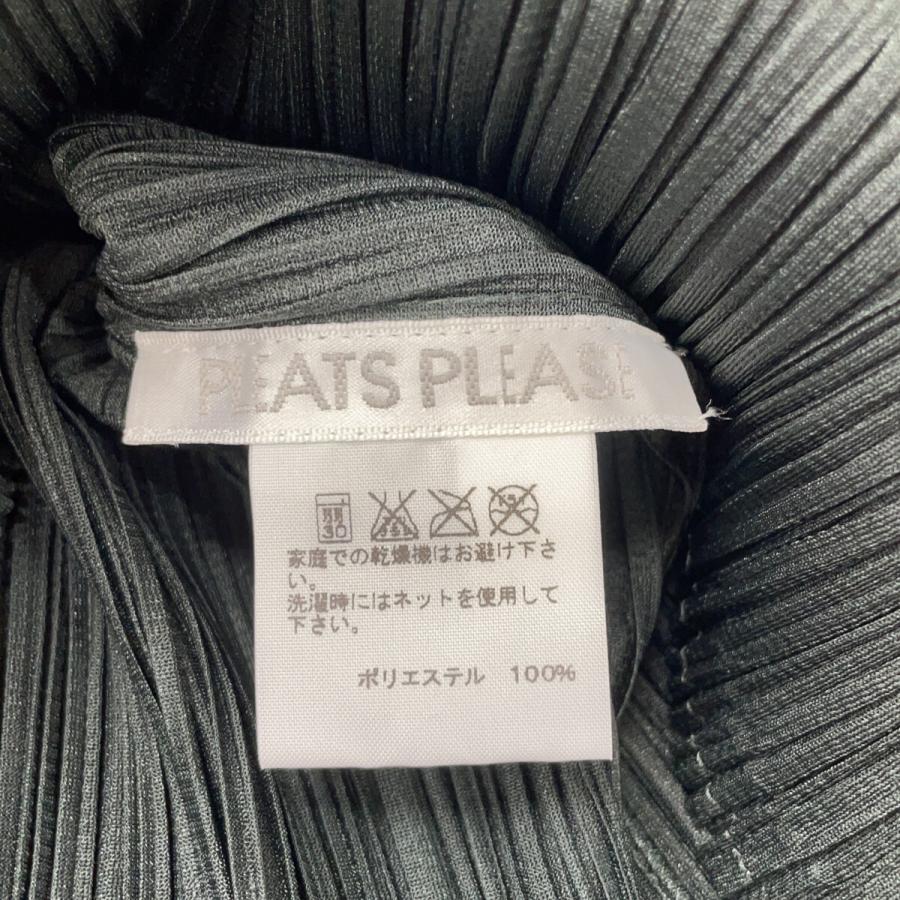 PLEATS PLEASE プリーツプリーズ ダークグリーン PP63-JK185 Vネック